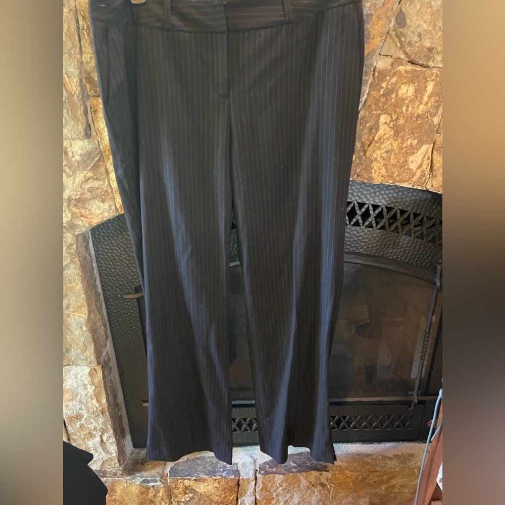 Caslon Trousers Red Stripe 14W